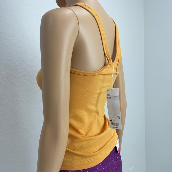 Womens GAP Tank Top XS Yellow + Dark Green (check description) - Picture 5 of 11